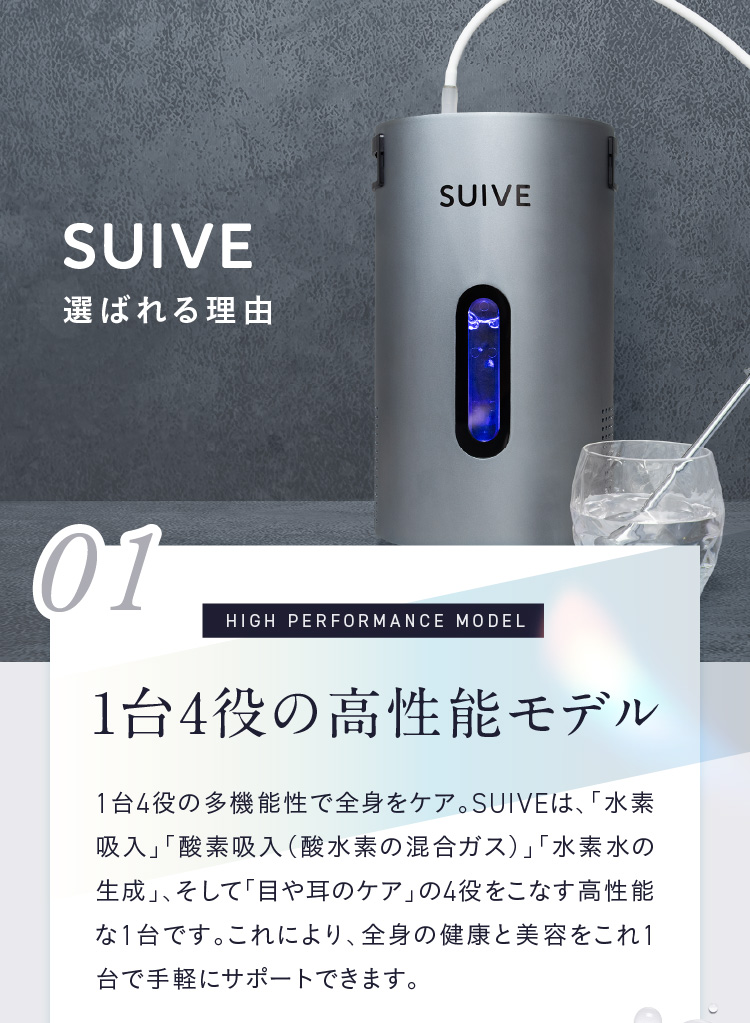 SUIVEが選ばれる理由